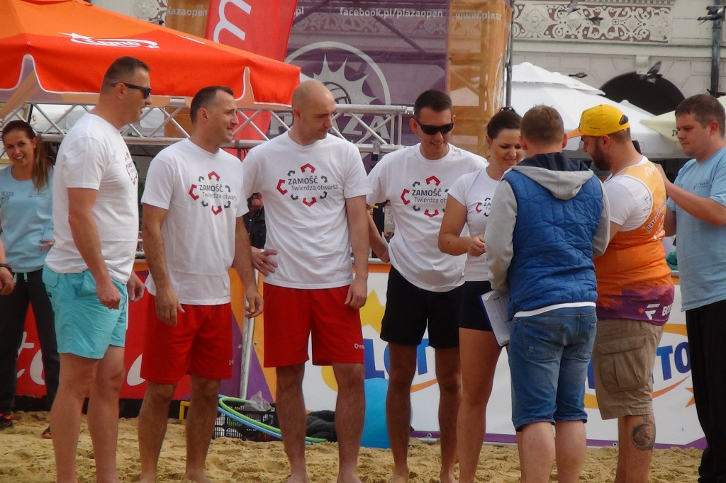 Zamość: Plaża Open - Reprezentacja Zamościa lepsza od Łowców. B [FOTO]