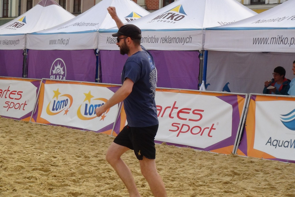 Zamość: Plaża Open - Reprezentacja Zamościa lepsza od Łowców. B [FOTO]