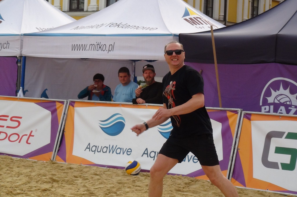 Zamość: Plaża Open - Reprezentacja Zamościa lepsza od Łowców. B [FOTO]