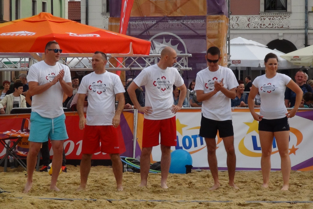 Zamość: Plaża Open - Reprezentacja Zamościa lepsza od Łowców. B [FOTO]