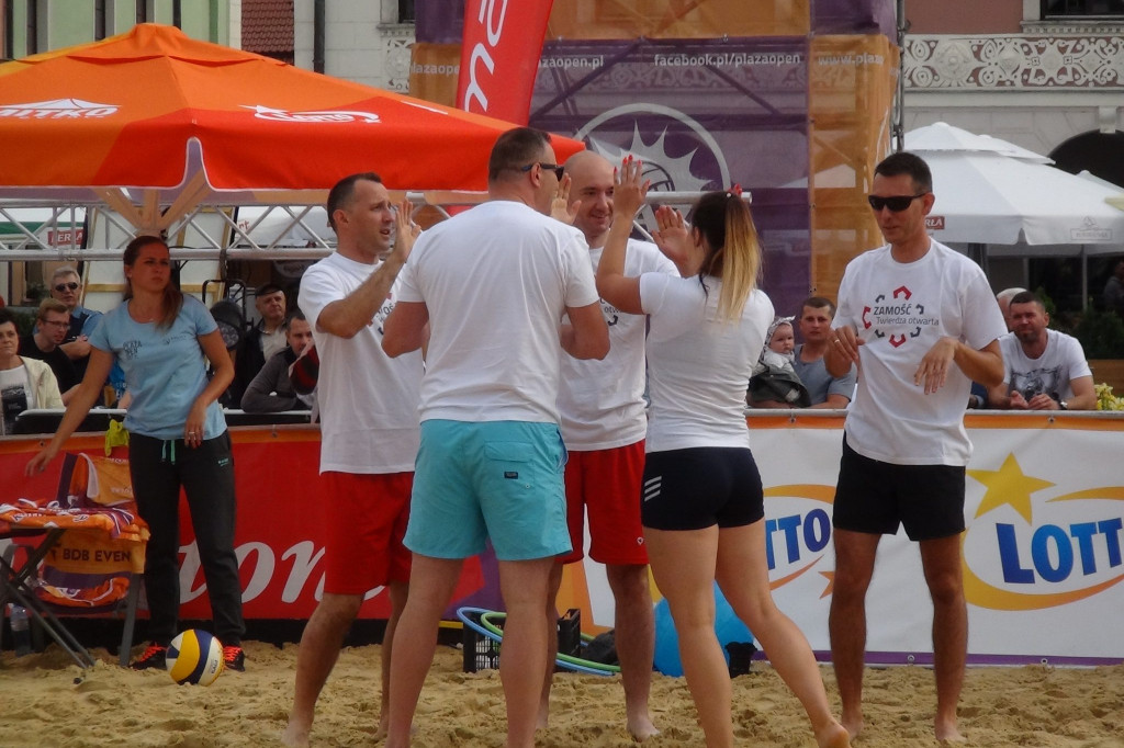 Zamość: Plaża Open - Reprezentacja Zamościa lepsza od Łowców. B [FOTO]