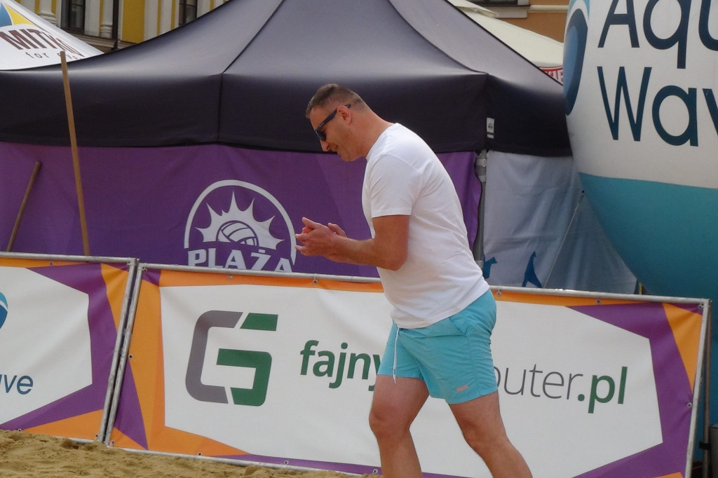 Zamość: Plaża Open - Reprezentacja Zamościa lepsza od Łowców. B [FOTO]