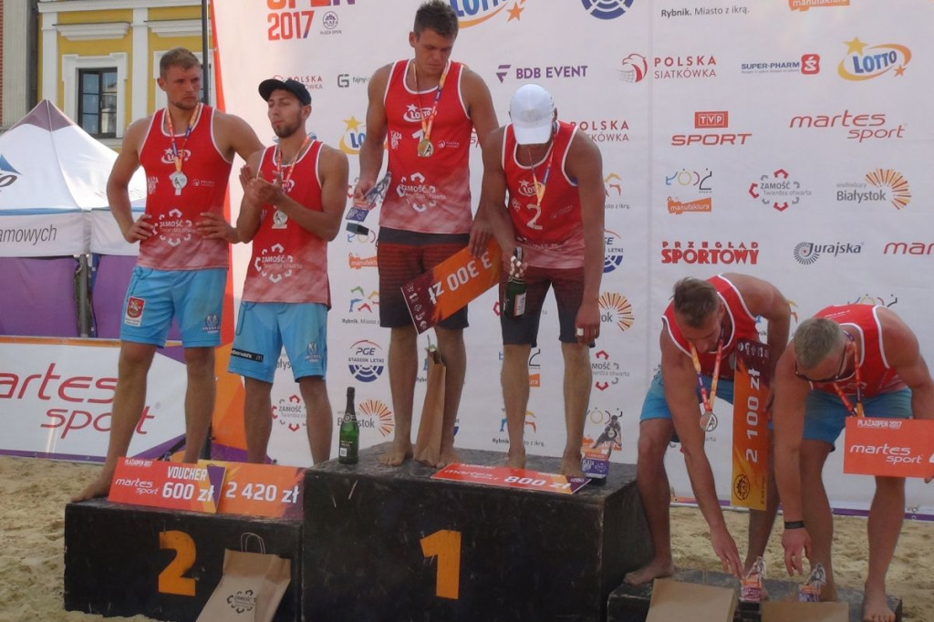 Zamość: Plaża Open - zwycięzcy i zwyciężczynie