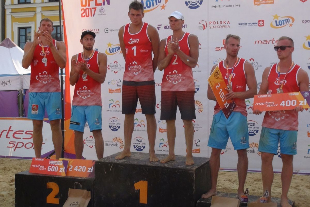 Zamość: Plaża Open - zwycięzcy i zwyciężczynie