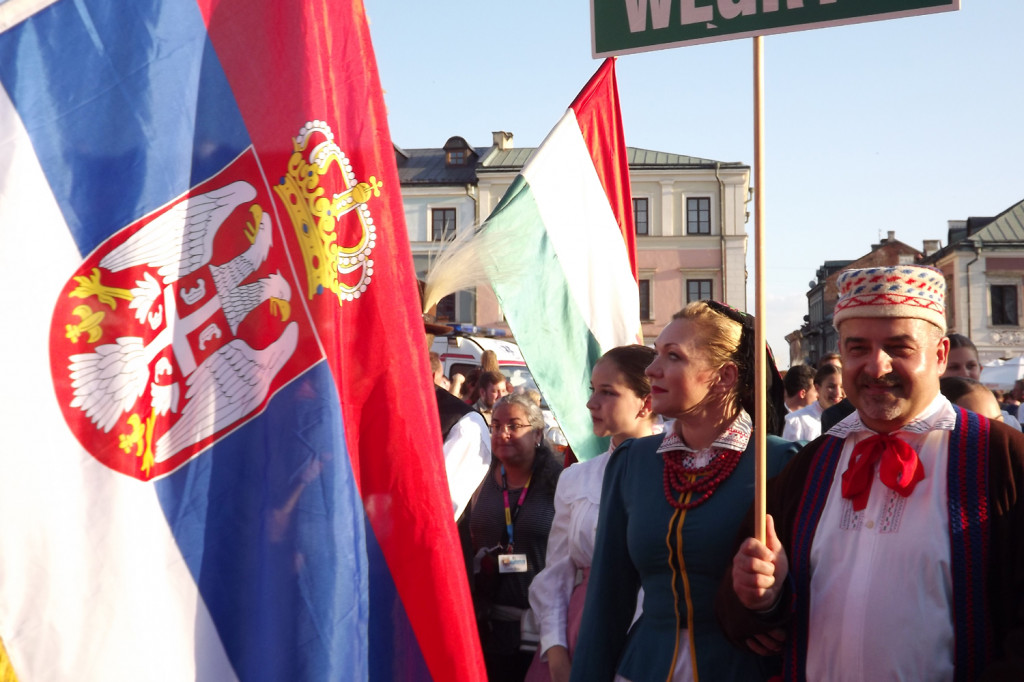 Zamość: Barwnie i międzynarodowo ruszył Eurofolk [FOTO]
