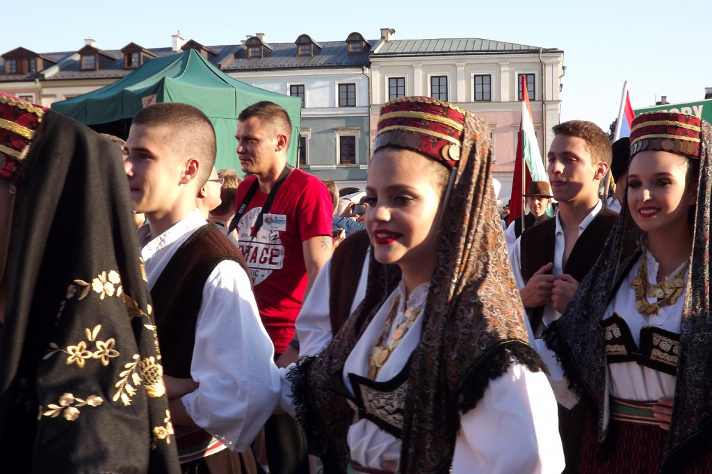 Zamość: Barwnie i międzynarodowo ruszył Eurofolk [FOTO]