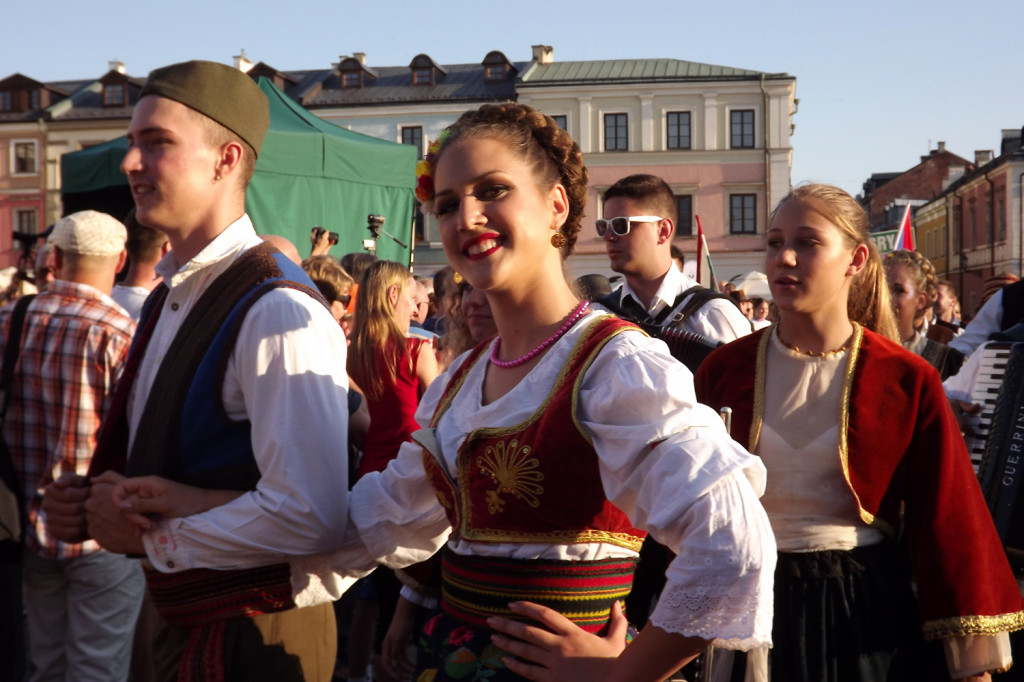 Zamość: Barwnie i międzynarodowo ruszył Eurofolk [FOTO]