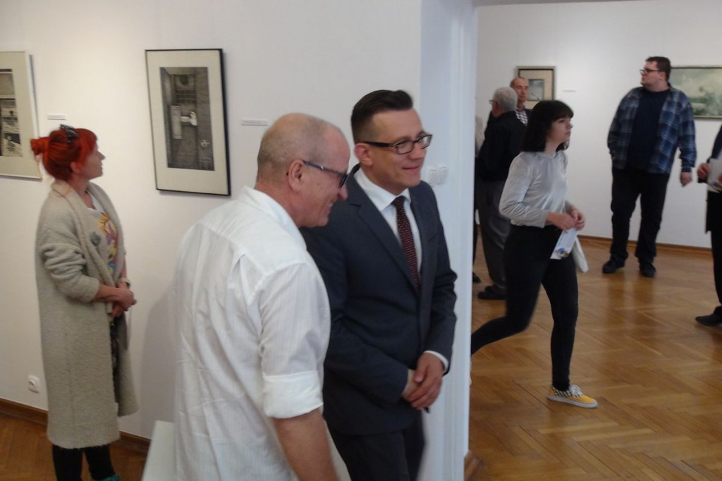 Zamość: Remanent prac Jerzego Dudy-Gracza w BWA [FOTO]