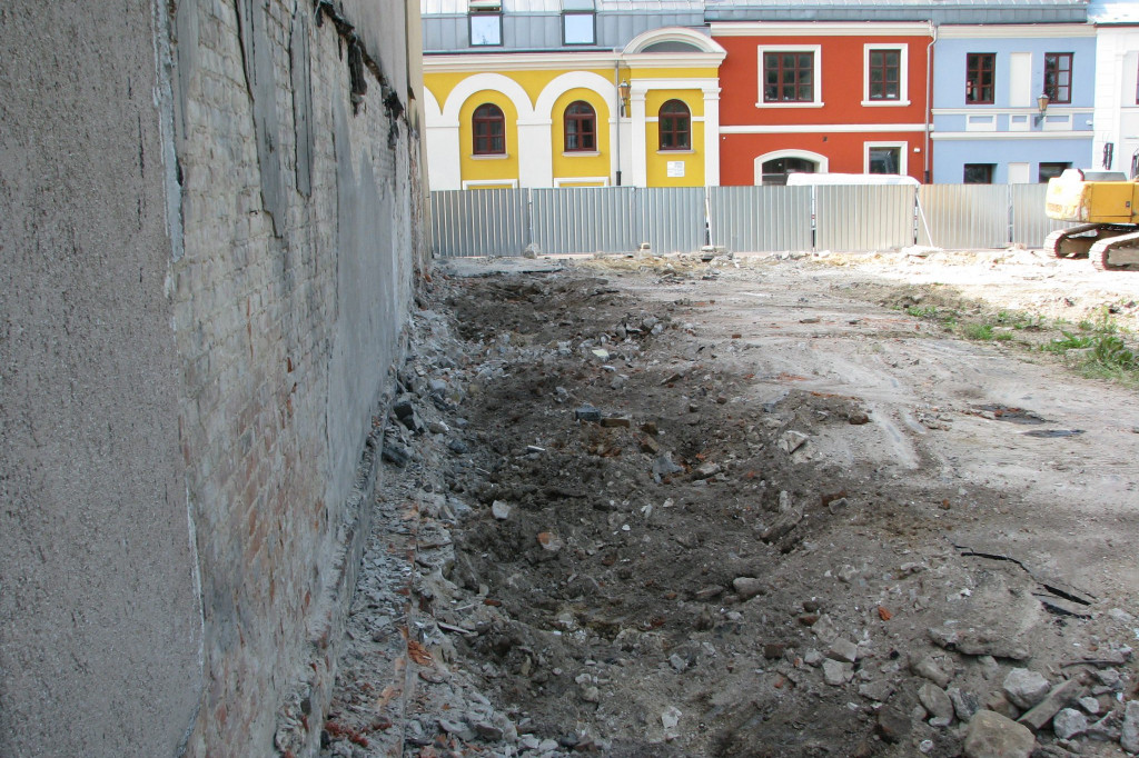 Zamość: Wyburzanie Zielonego Rynku
