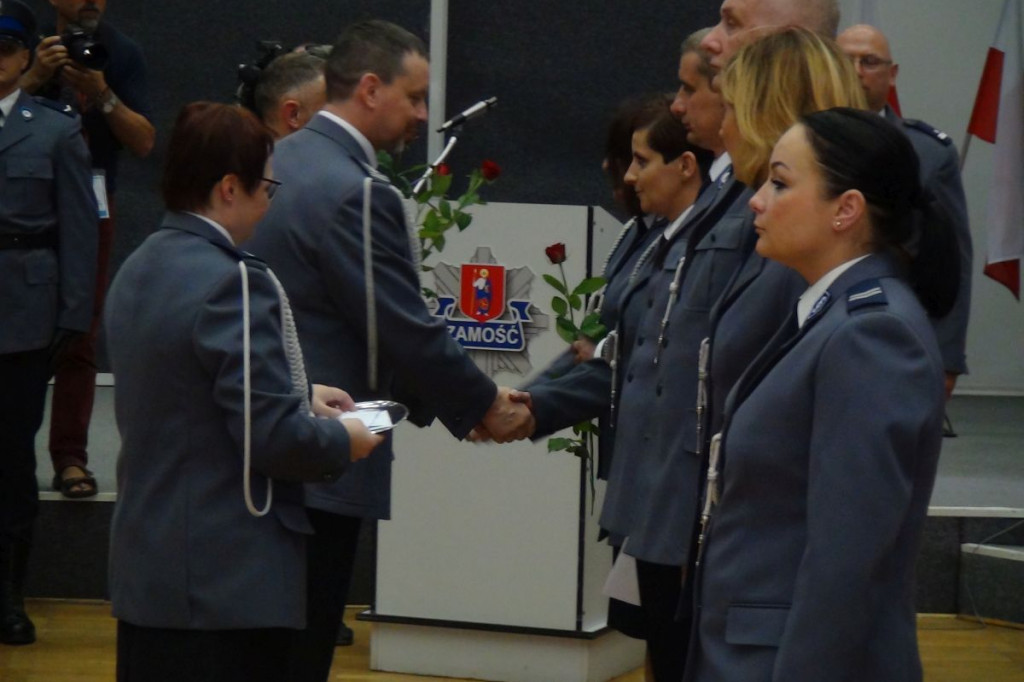 Zamość: Awanse dla policjantów [FOTO]