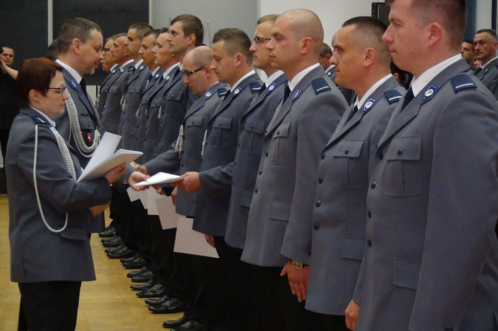 Zamość: Awanse dla policjantów [FOTO]