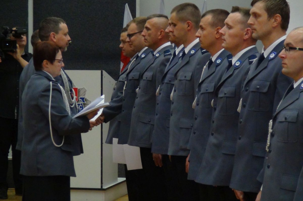 Zamość: Awanse dla policjantów [FOTO]