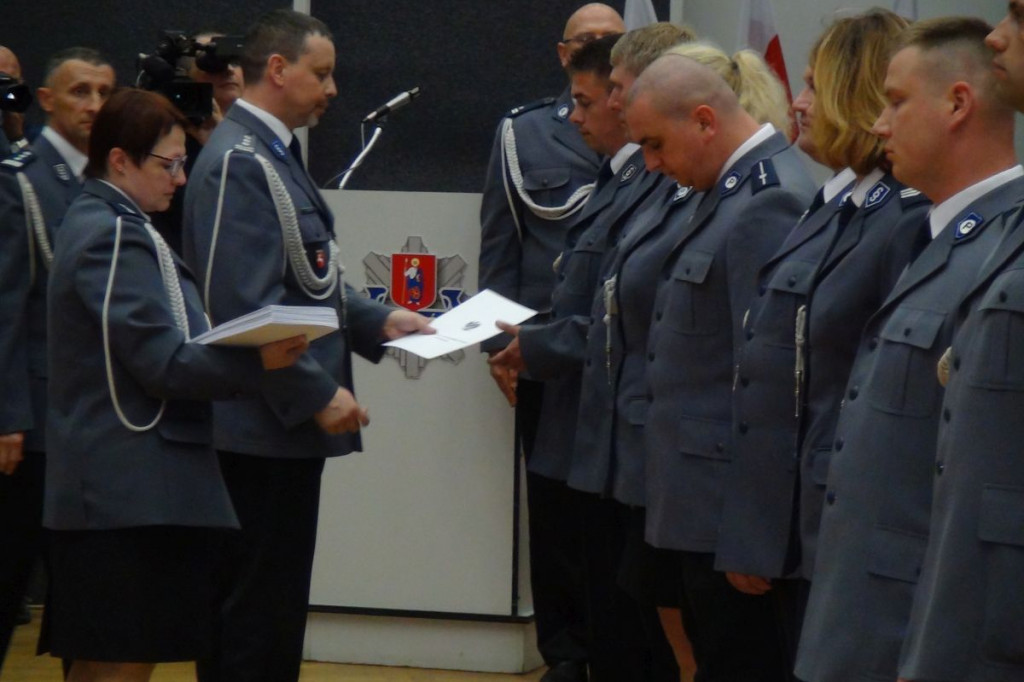 Zamość: Awanse dla policjantów [FOTO]