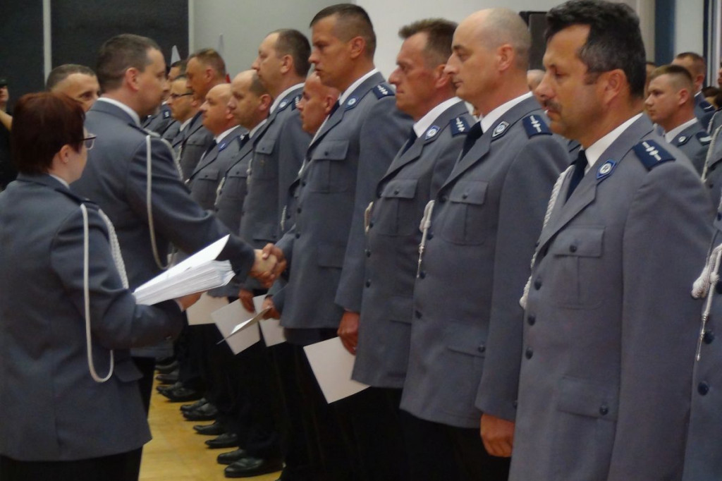Zamość: Awanse dla policjantów [FOTO]