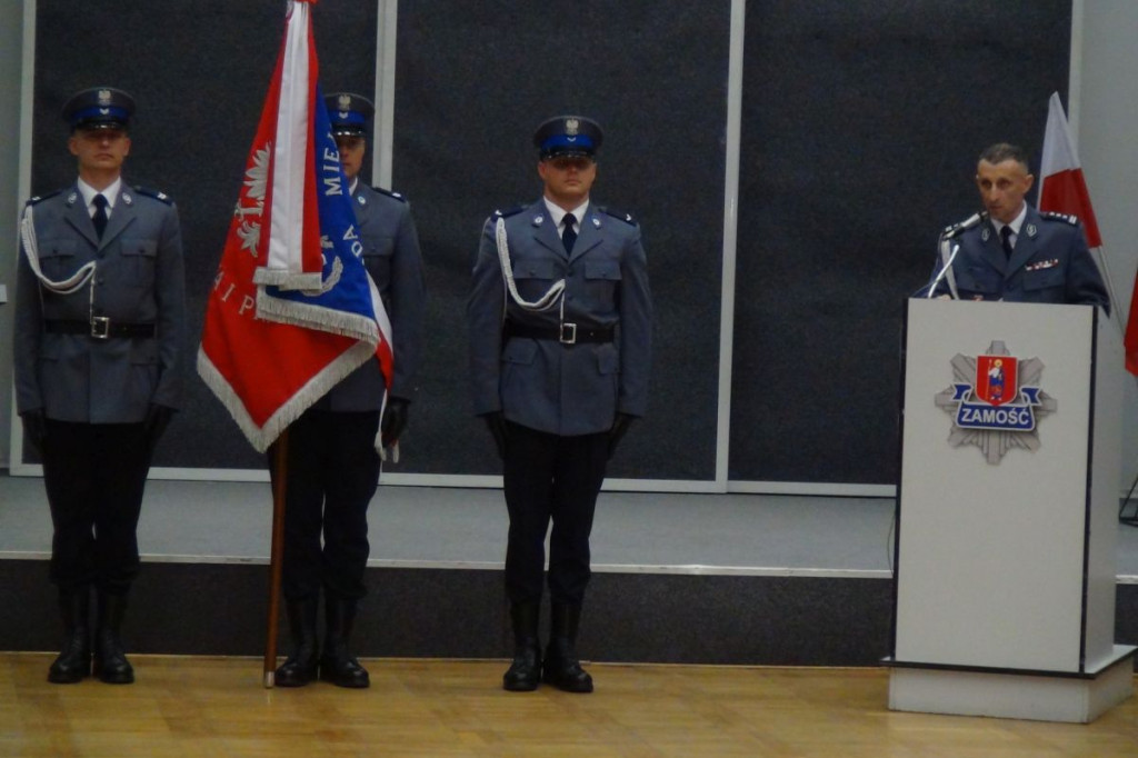 Zamość: Awanse dla policjantów [FOTO]