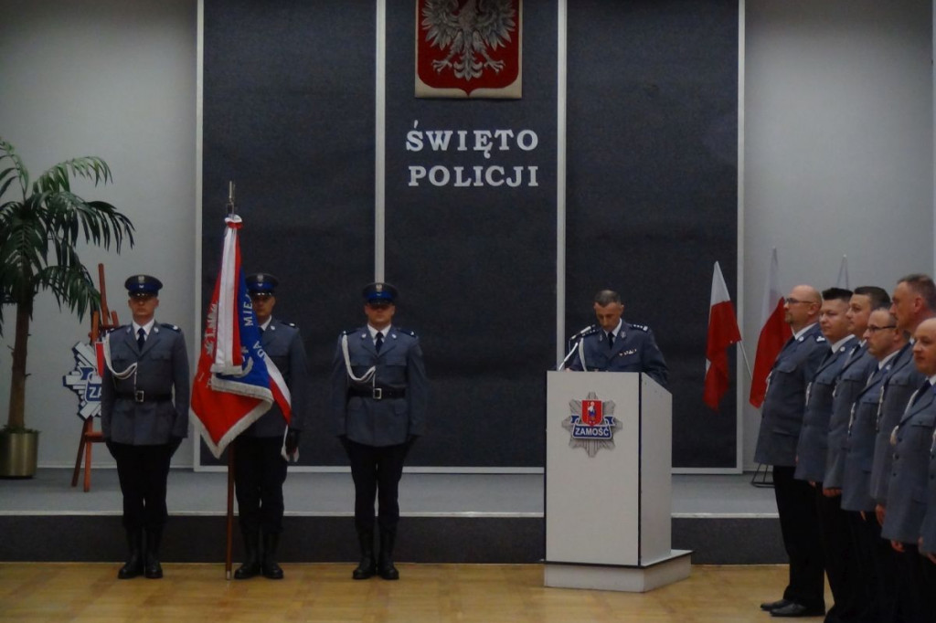 Zamość: Awanse dla policjantów [FOTO]