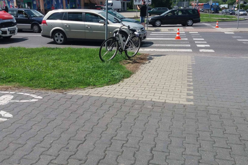Zamość: Potrącenie rowerzystki na ul. Lubelskiej