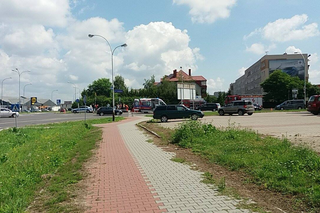 Zamość: Potrącenie rowerzystki na ul. Lubelskiej