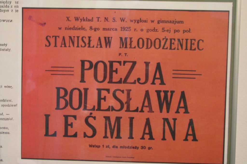 Zamość: Leśmian - poeta i notariusz [FOTO, VIDEO]
