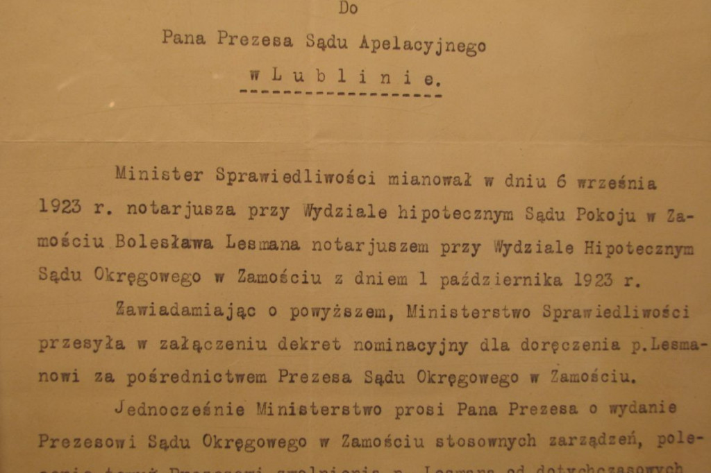 Zamość: Leśmian - poeta i notariusz [FOTO, VIDEO]