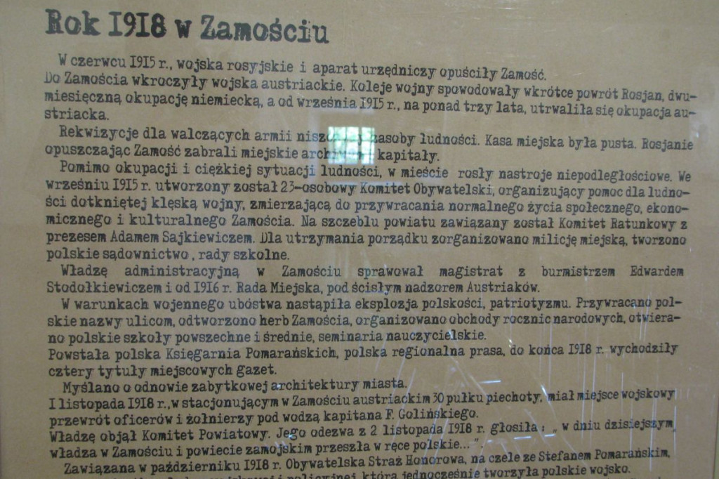 Zamość: Operacja komarowsko-zamojska. Mało znane fakty