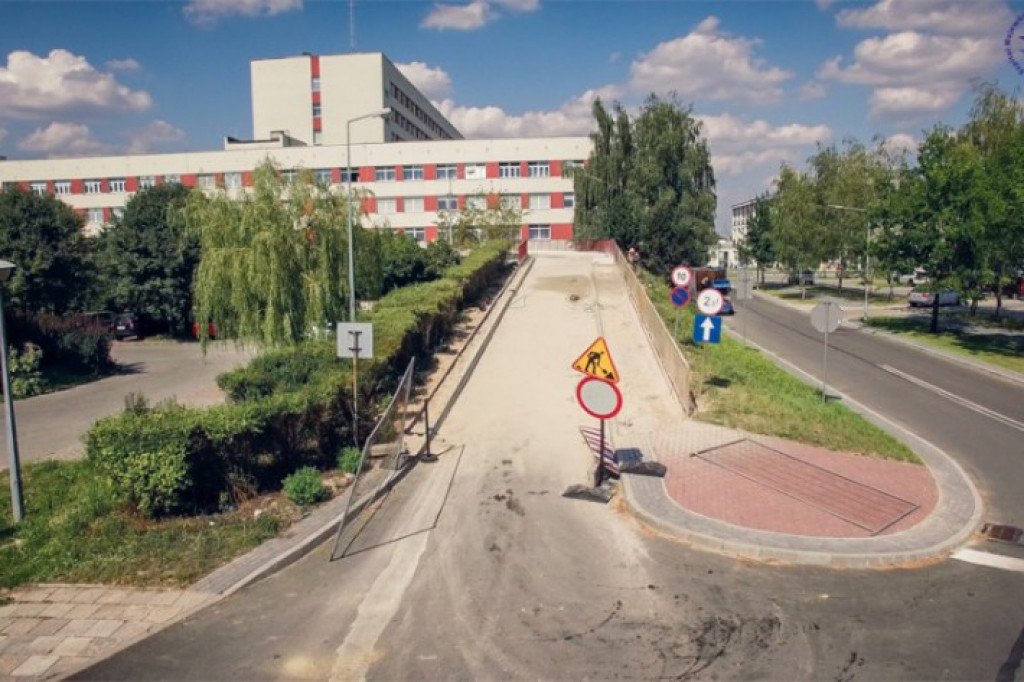 Zamość: Trwa remont estakady przy szpitalu 