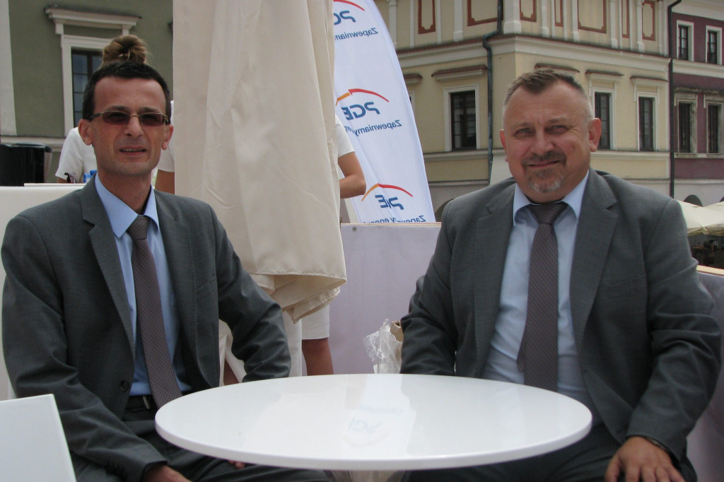 Zamość: Strefa Informacyjna GK PGE na Rynku Wielkim