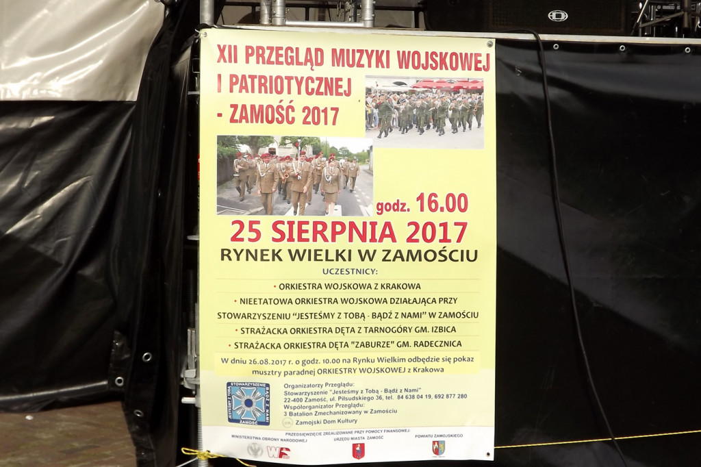 Zamość: Orkiestry wojskowe po raz 12. na przeglądzie [FOTO]