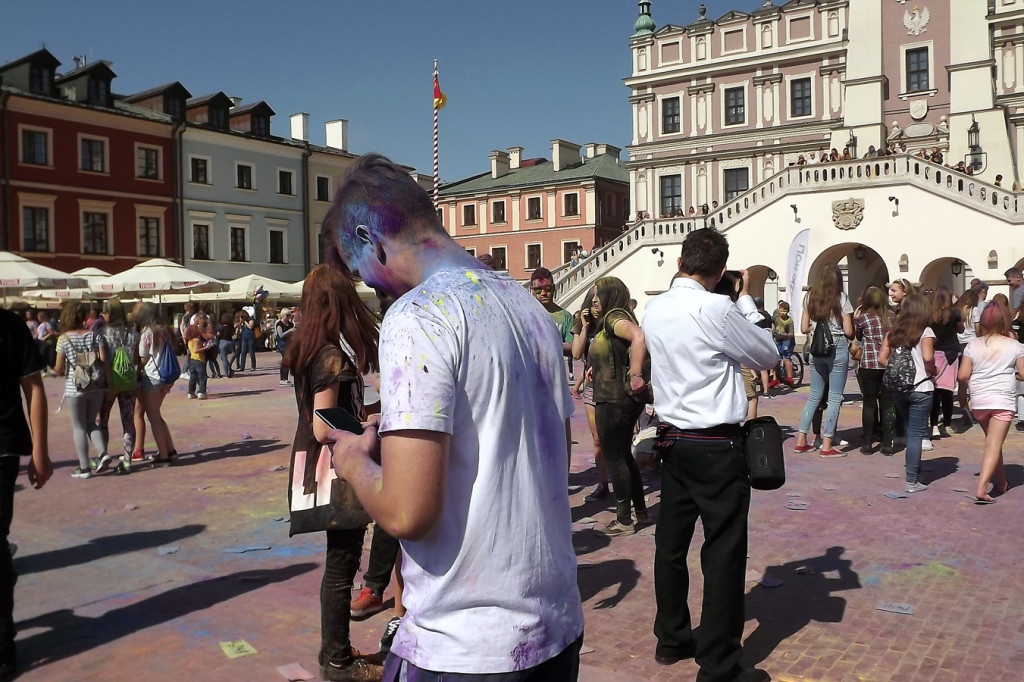 Zamość: Młodzież w feerii barw [FOTO]