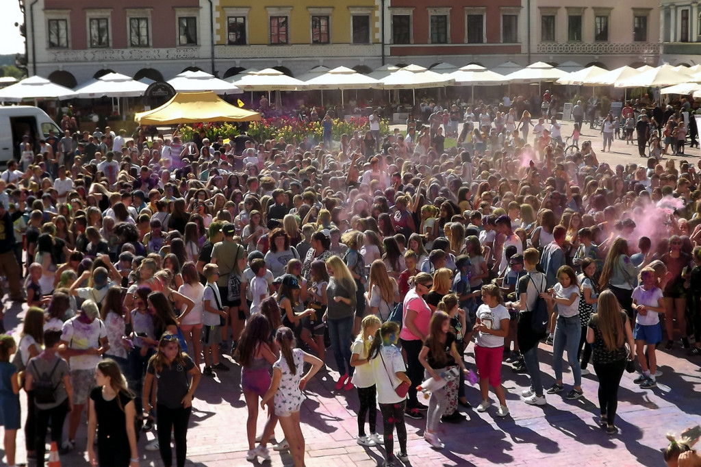 Zamość: Młodzież w feerii barw [FOTO]