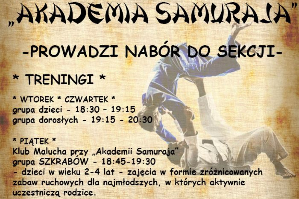 Zamość: Rusza Akademia Samuraja