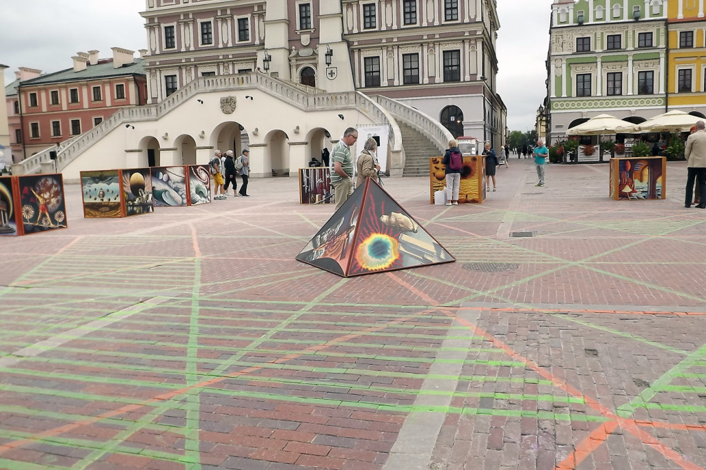 Zamość: Malarska konstelacja w przestrzeni Kwadratu