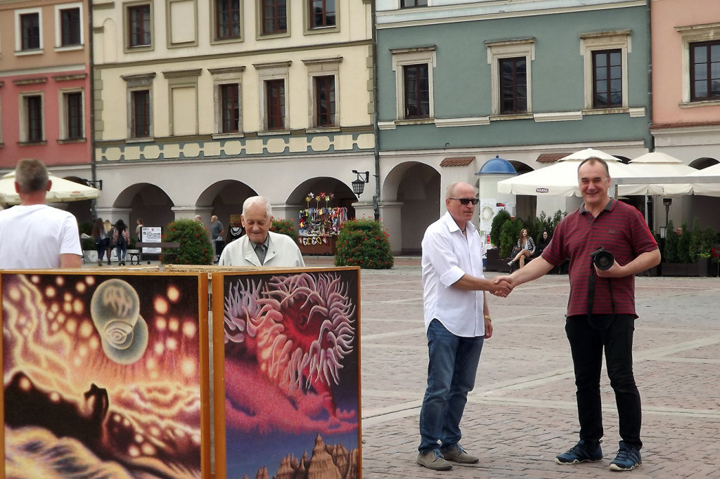 Zamość: Malarska konstelacja w przestrzeni Kwadratu