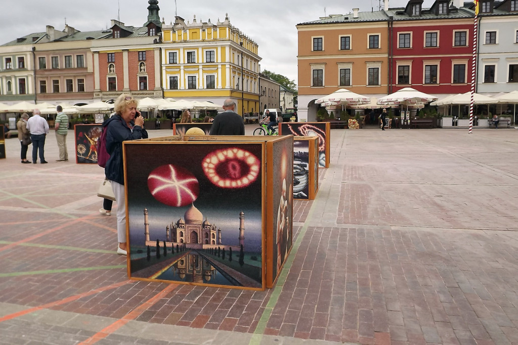 Zamość: Malarska konstelacja w przestrzeni Kwadratu