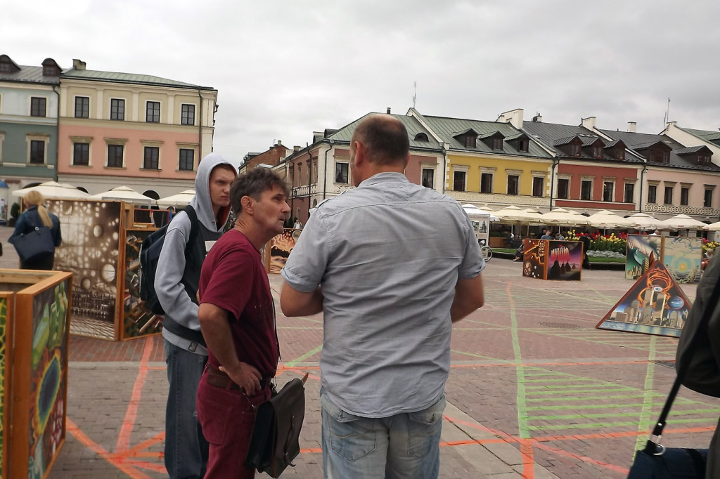 Zamość: Malarska konstelacja w przestrzeni Kwadratu