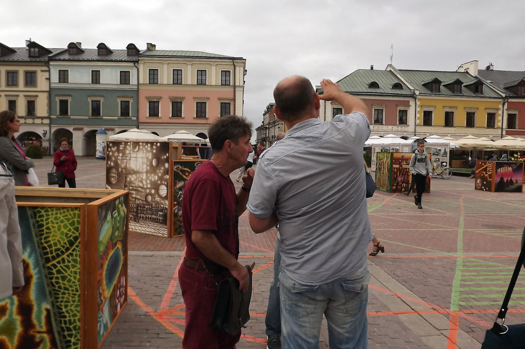 Zamość: Malarska konstelacja w przestrzeni Kwadratu