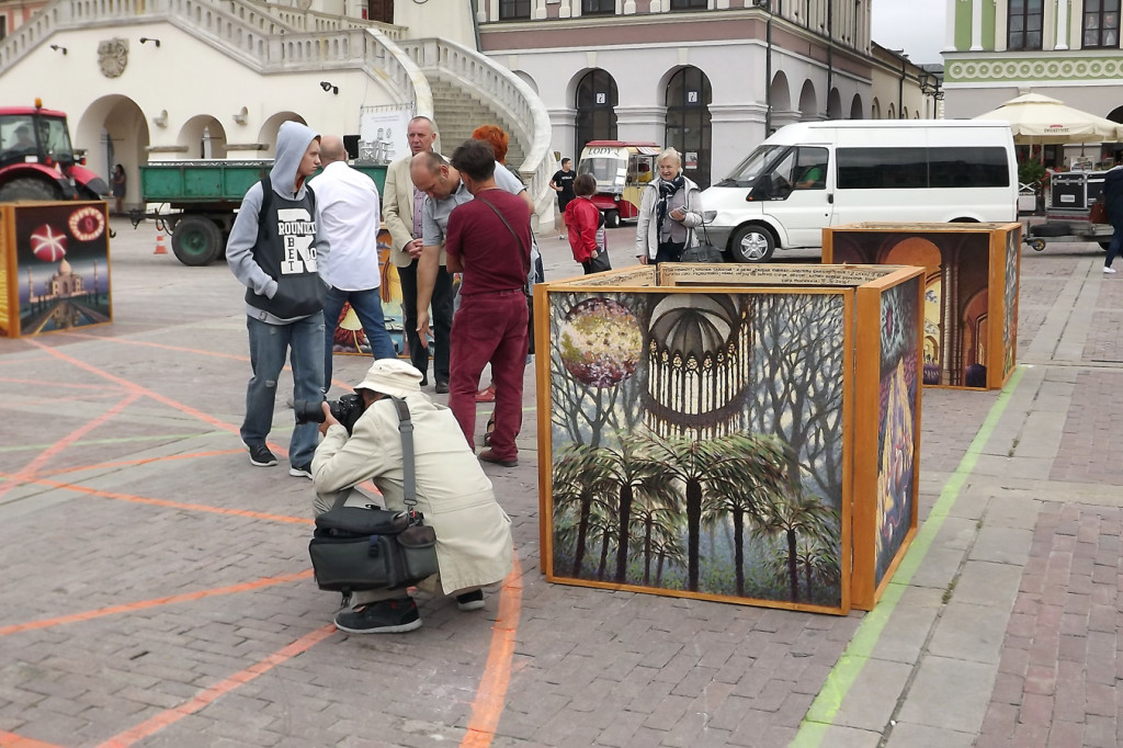 Zamość: Malarska konstelacja w przestrzeni Kwadratu