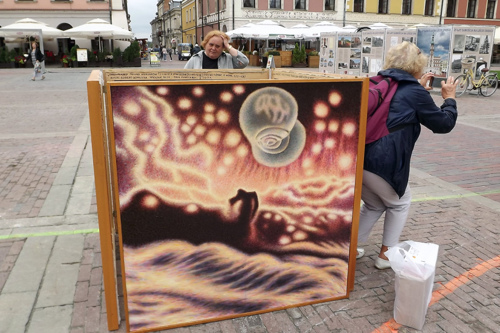 Zamość: Malarska konstelacja w przestrzeni Kwadratu