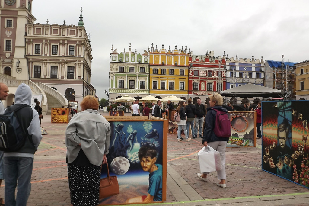 Zamość: Malarska konstelacja w przestrzeni Kwadratu