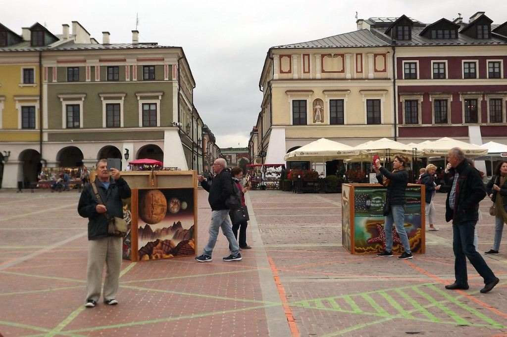 Zamość: Malarska konstelacja w przestrzeni Kwadratu