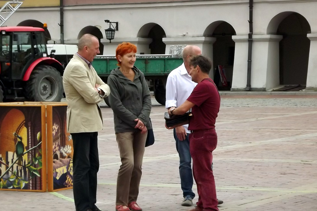 Zamość: Malarska konstelacja w przestrzeni Kwadratu