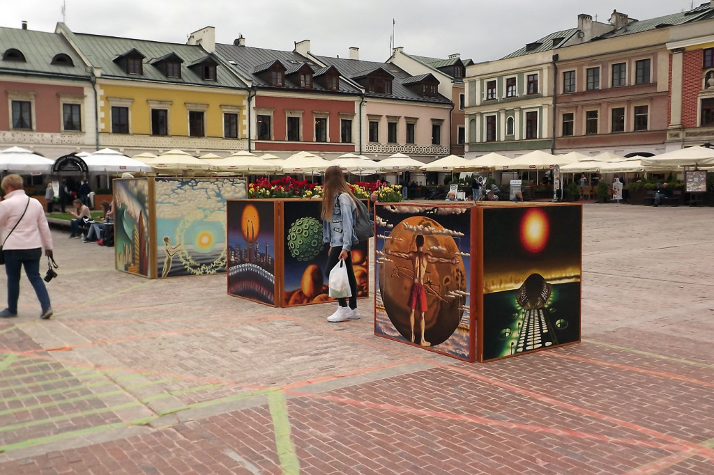 Zamość: Malarska konstelacja w przestrzeni Kwadratu