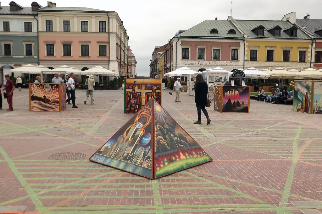 Zamość: Malarska konstelacja w przestrzeni Kwadratu