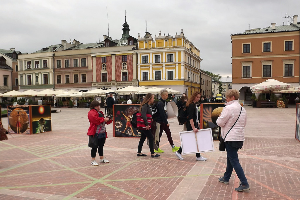 Zamość: Malarska konstelacja w przestrzeni Kwadratu
