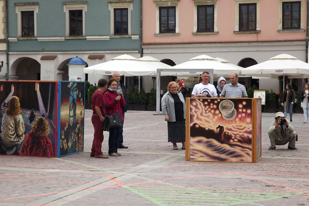 Zamość: Malarska konstelacja w przestrzeni Kwadratu