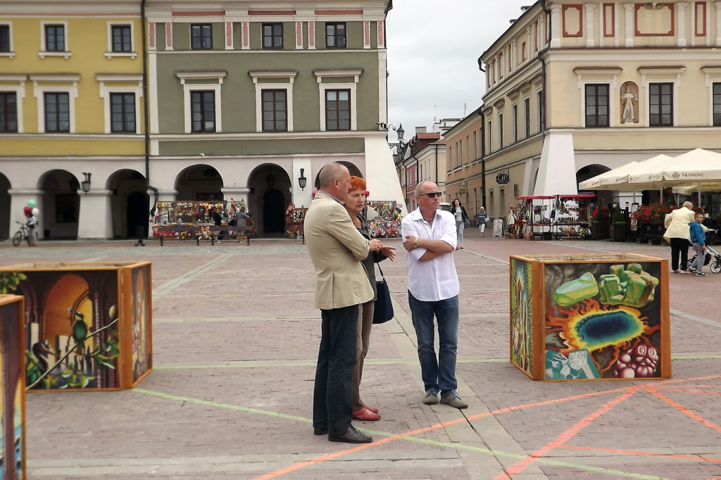 Zamość: Malarska konstelacja w przestrzeni Kwadratu