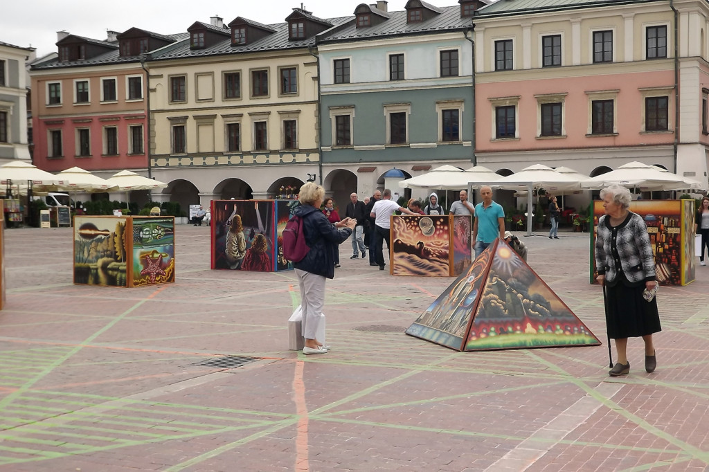 Zamość: Malarska konstelacja w przestrzeni Kwadratu
