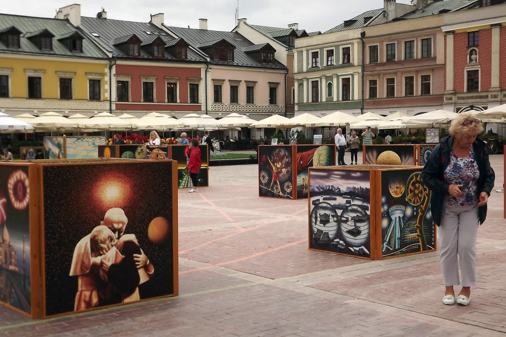 Zamość: Malarska konstelacja w przestrzeni Kwadratu