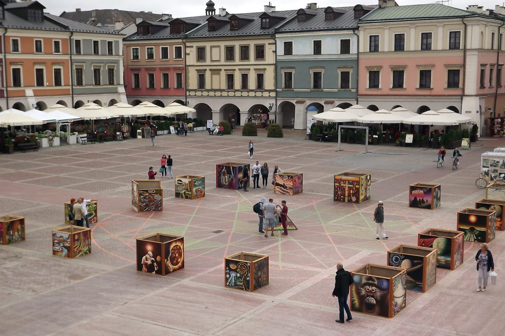 Zamość: Malarska konstelacja w przestrzeni Kwadratu