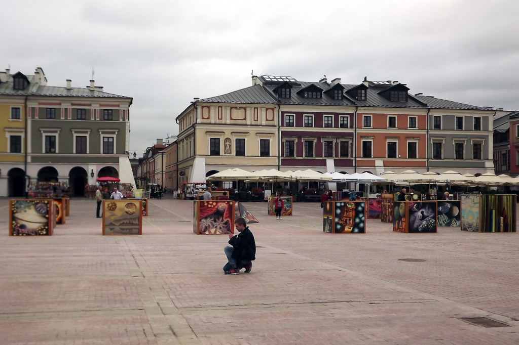 Zamość: Malarska konstelacja w przestrzeni Kwadratu